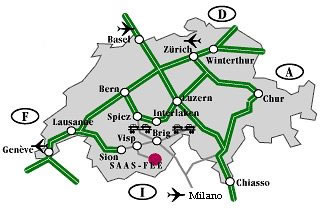 SaasFee Map