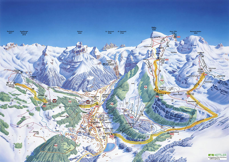 Engelberg skimap