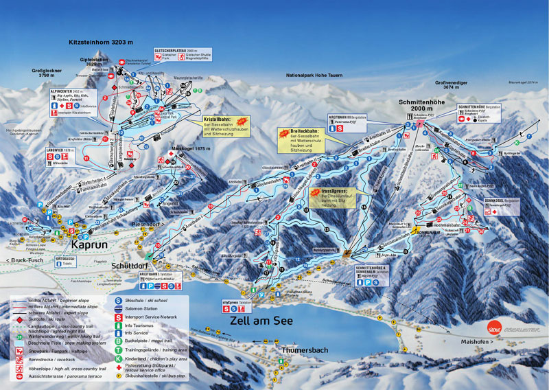 Zell-am-See-skimap