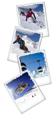 saas fee polaroids